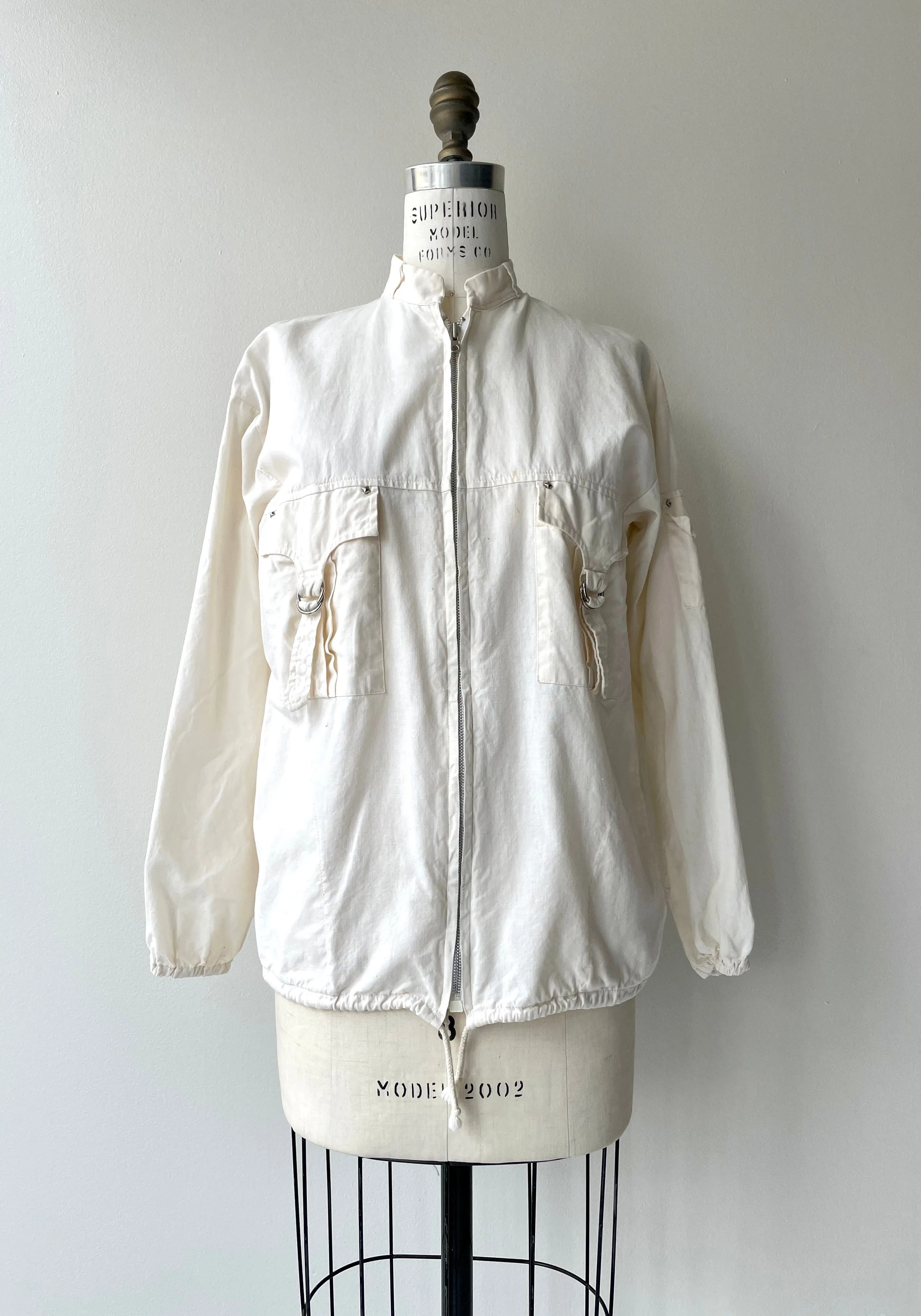 1980s Cotton Moto Jacket