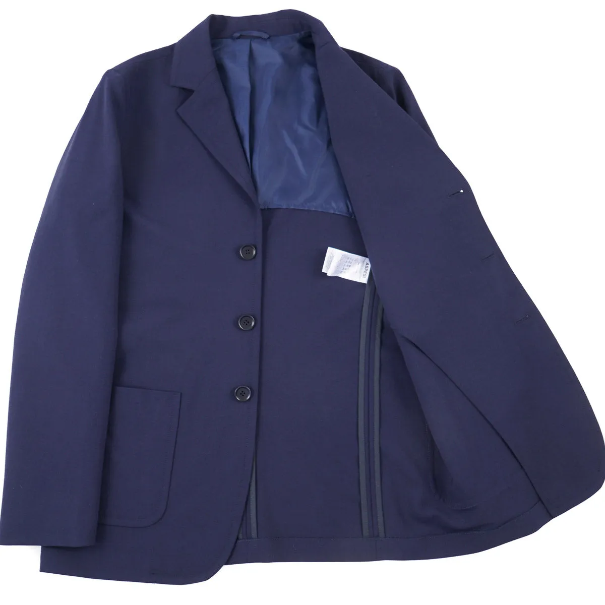 Aspesi Lightweight Poplin Wool Blazer