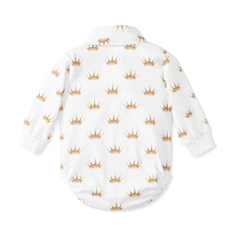 Baby Boys Newborn Prince Costume Outfit Set