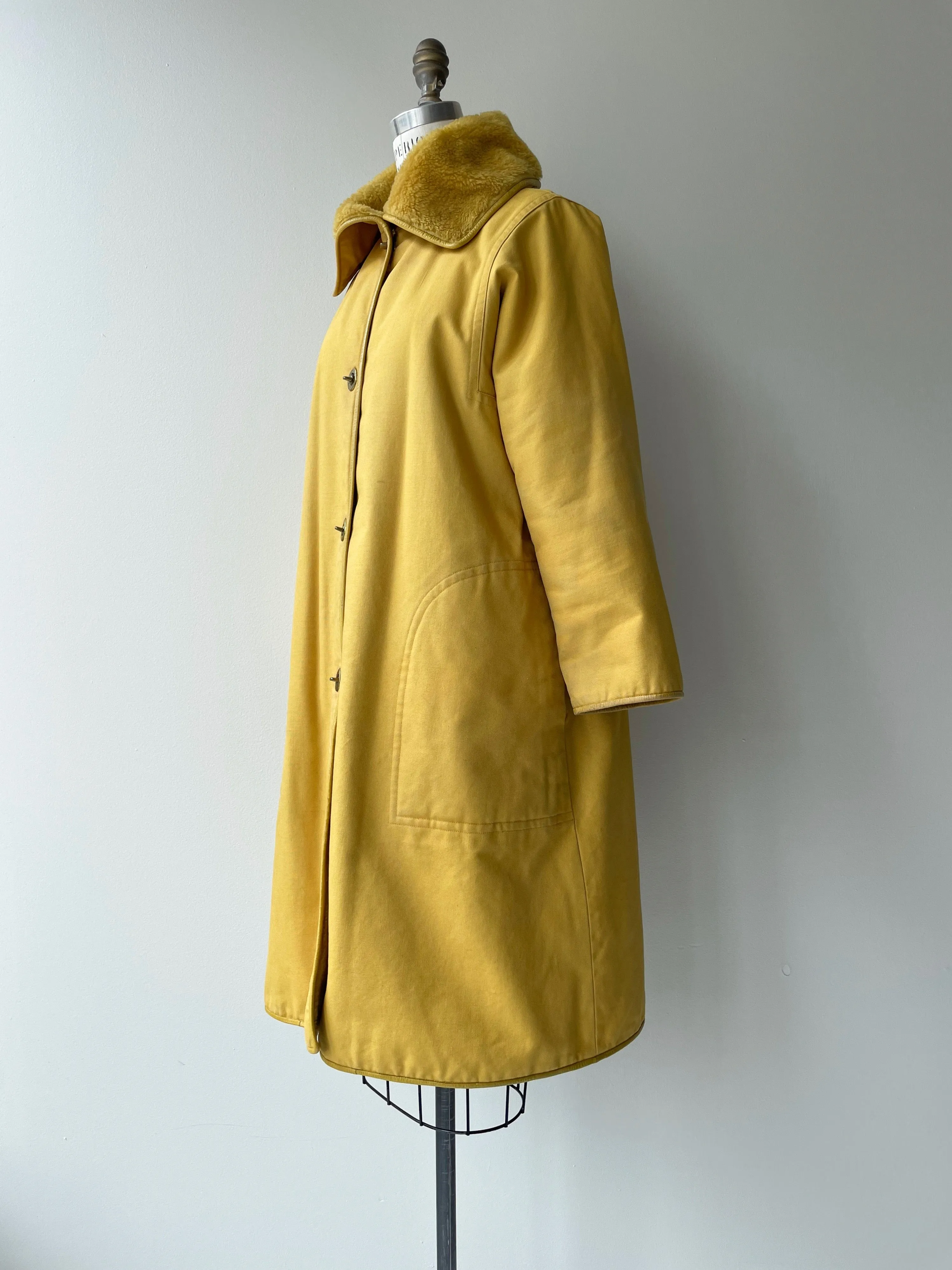 Bonnie Cashin Shearling Lined Coat