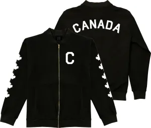 Canada C Maple Leaf Mens Bomber Jacket