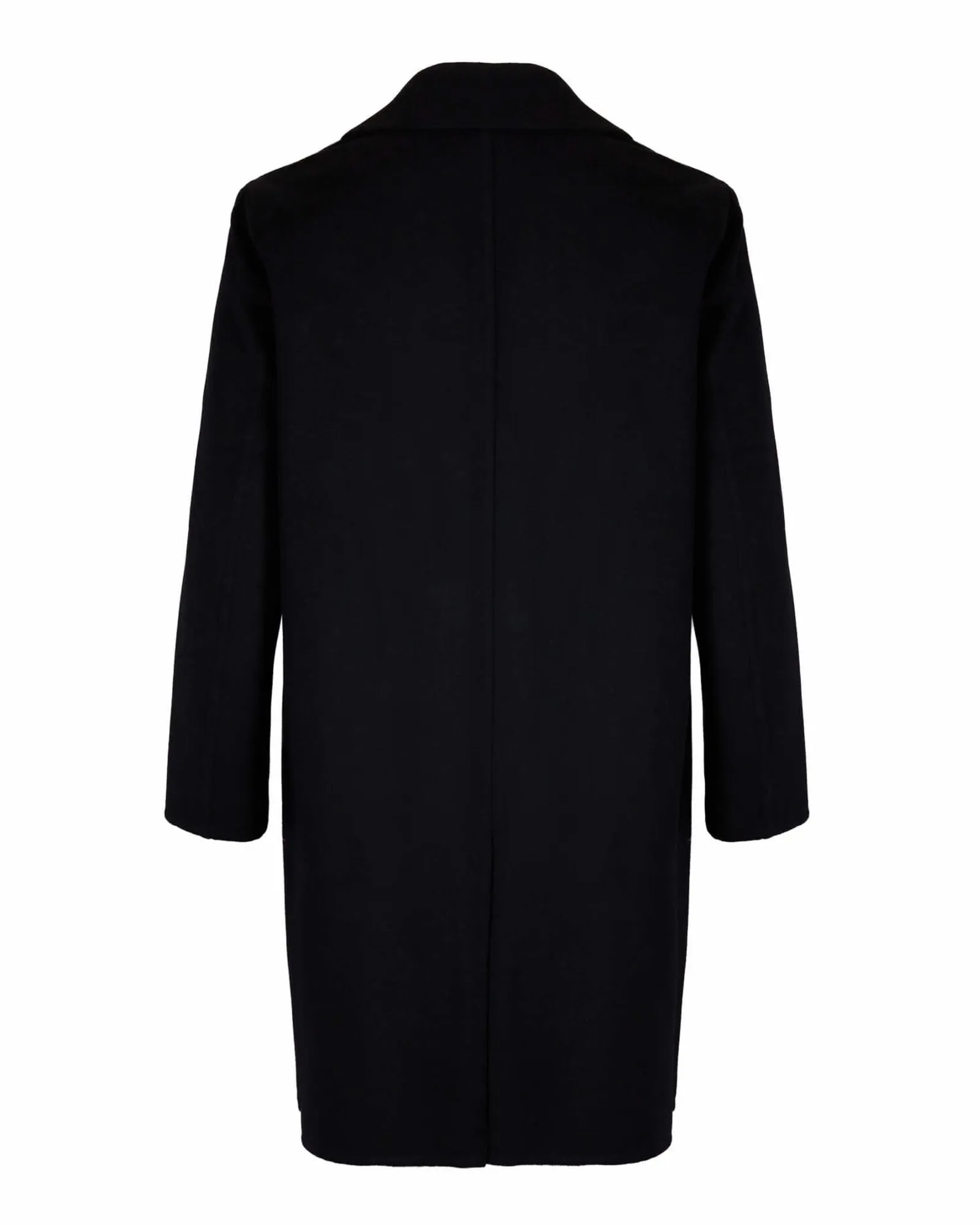 Classic Straight Coat | Black