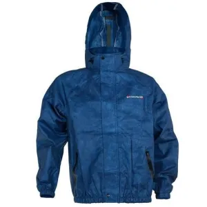 Compass 360 AdvantageTek Non-Woven Rain Jacket-Blue-Size SM