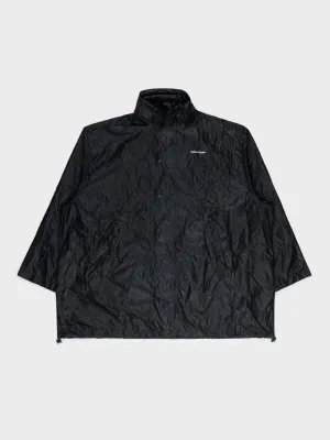 Crinkled Oversized Windbreaker