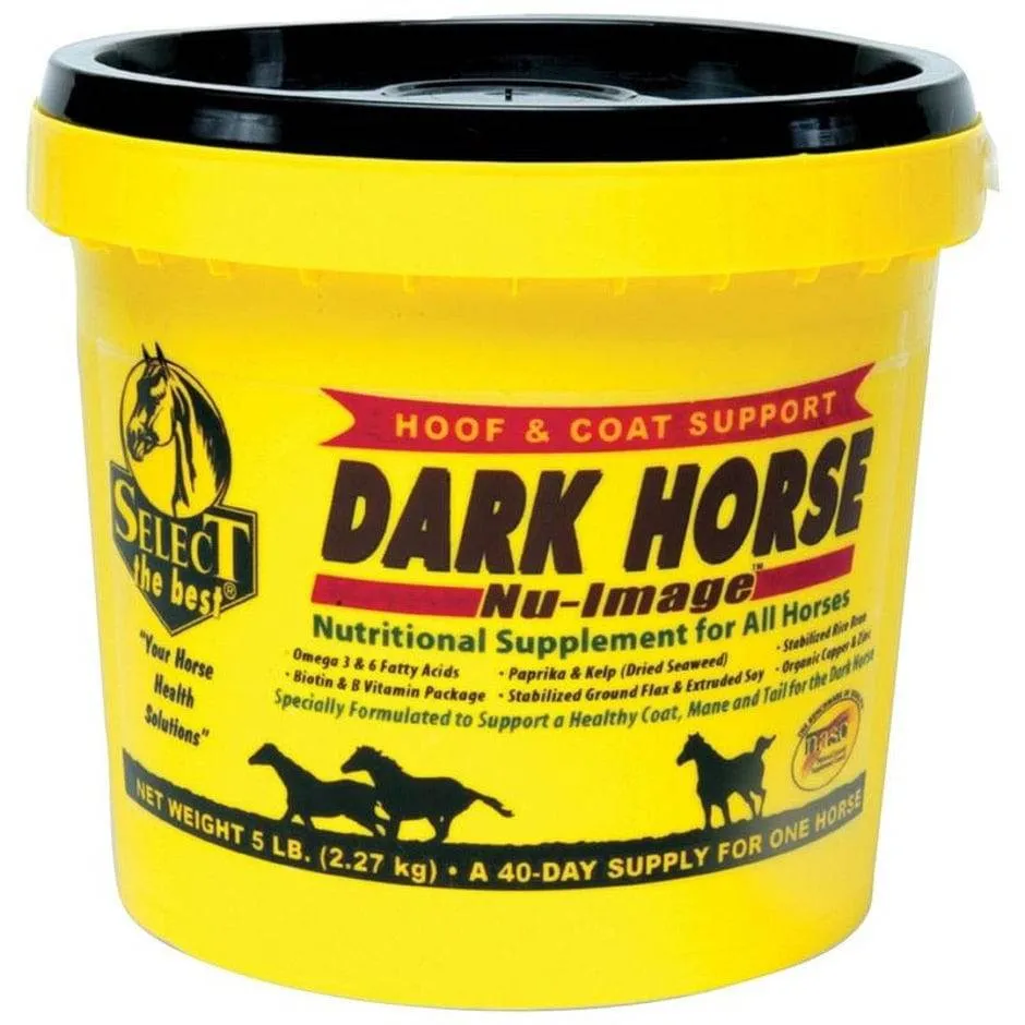 Dark Horse Nu-Image Hoof & Coat Support For Horses