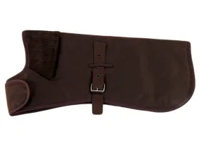 Earthbound 16" Waxed Dog Coat - Brown