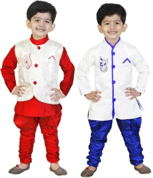 Generation Next Silk Ethnic Jacket for Boys