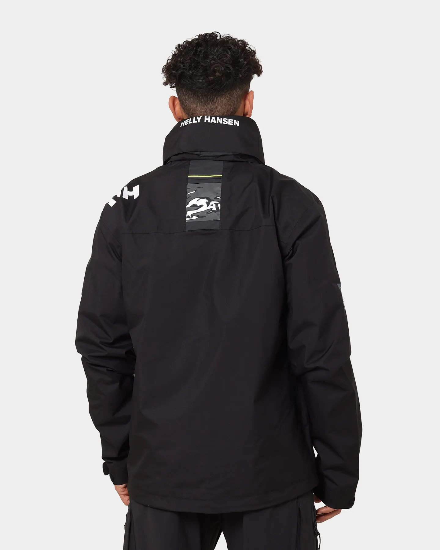 Helly Hansen Crew Hooded Jacket Black