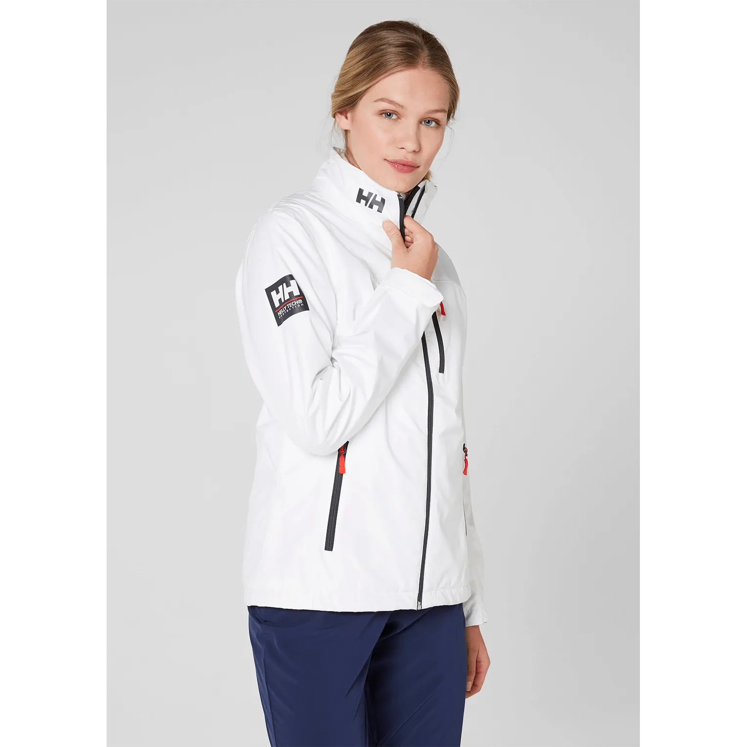 Helly Hansen Women's Crew Hooded Jacket White