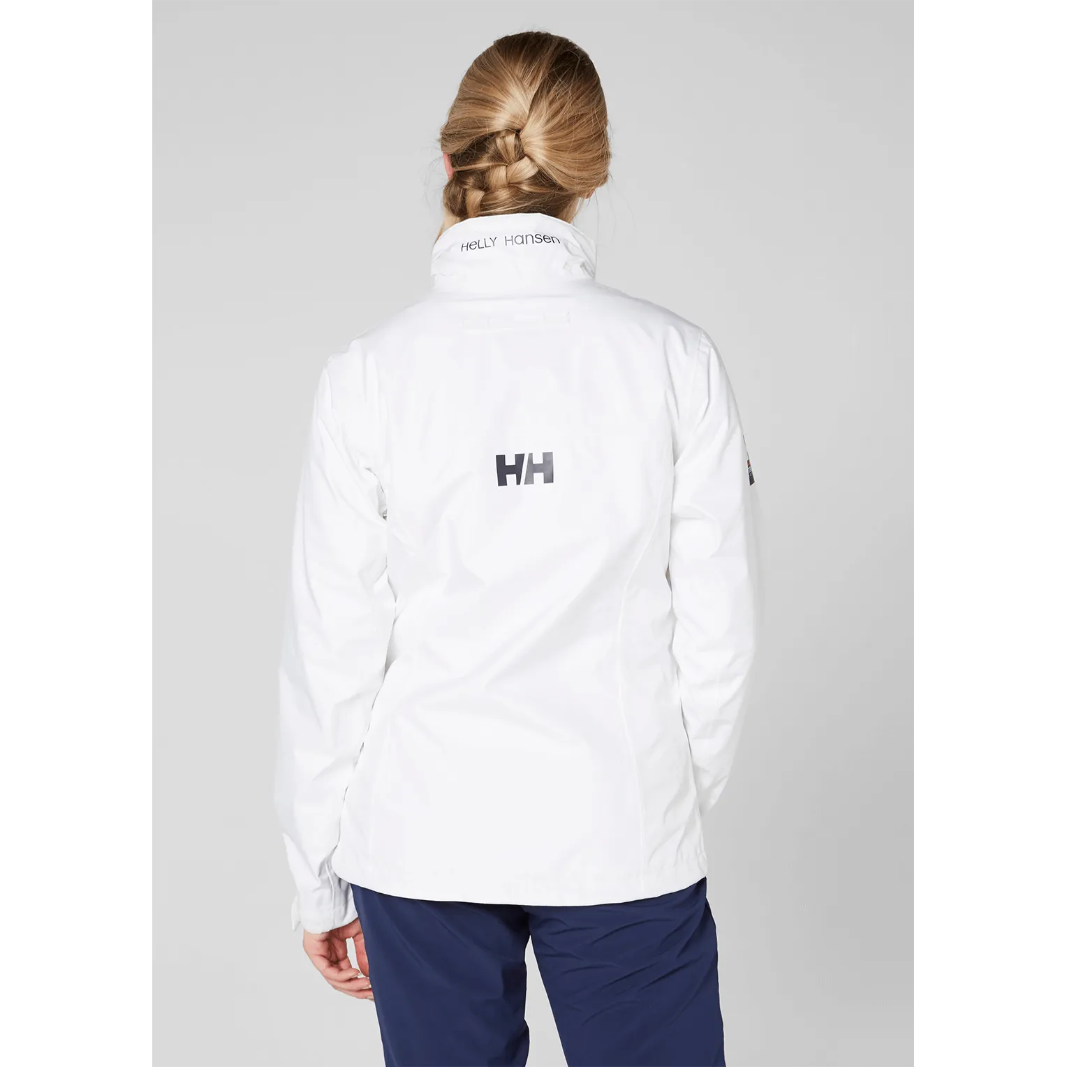 Helly Hansen Women's Crew Hooded Jacket White