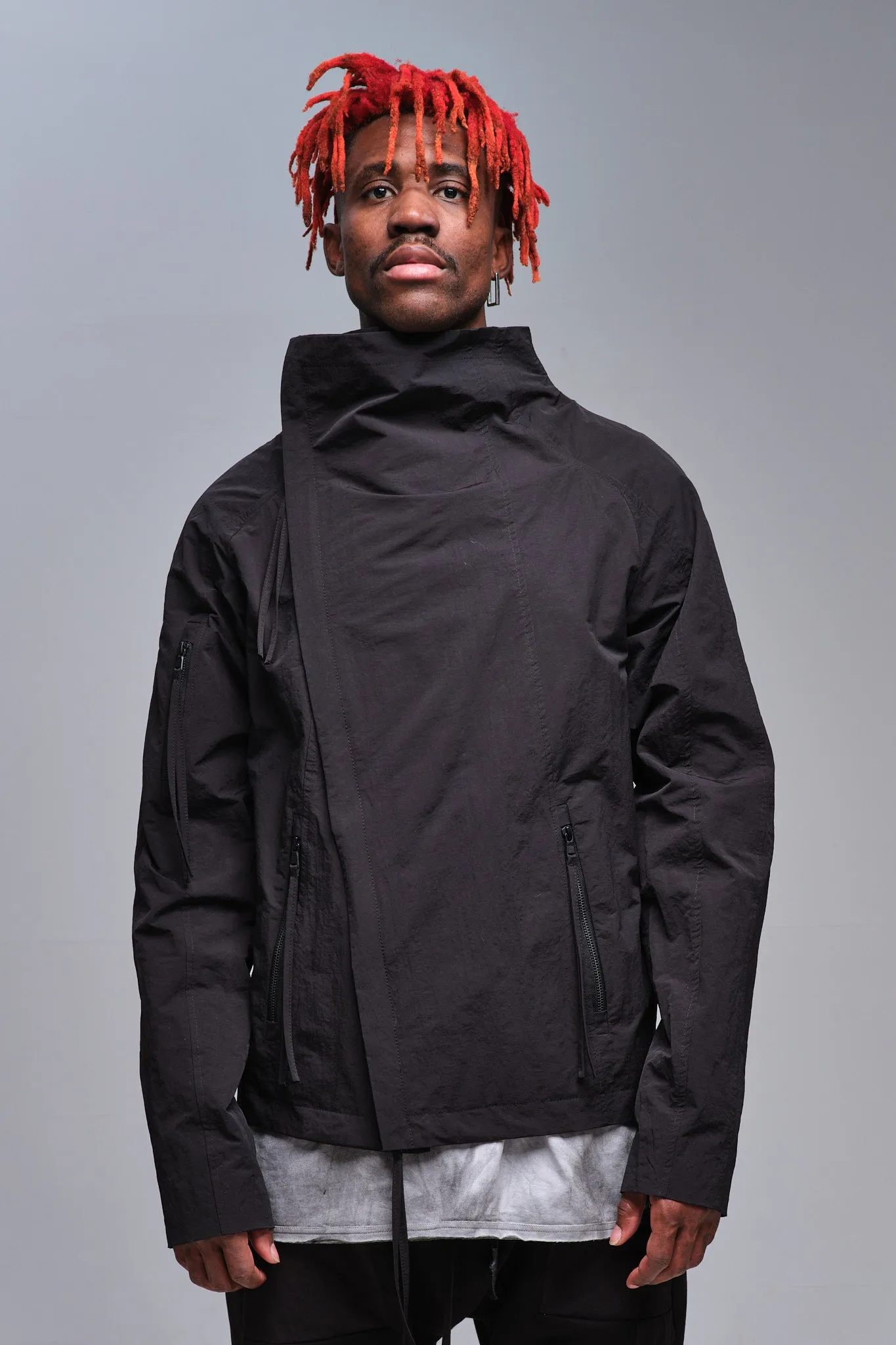 High-Neck Windproof jacket