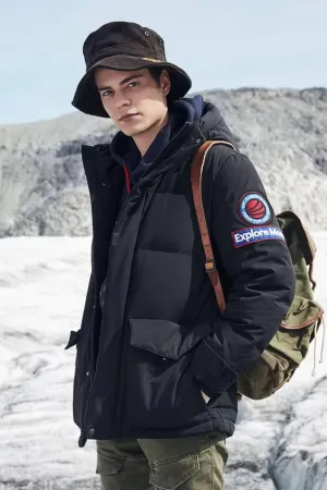 Hooded Puffer Goose Down Jacket