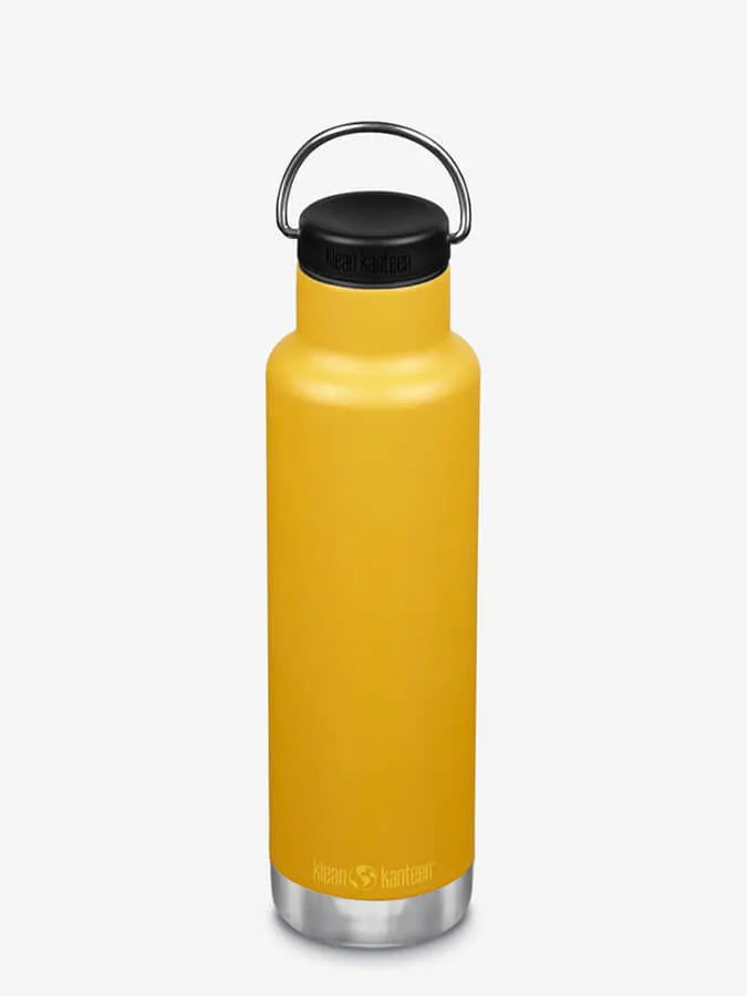 Klean Kanteen Vacuum Insulated 592ml Classic Bottle With Loop Cap