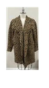 Leopard Print Coat