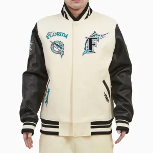 Men's Florida Marlins MLB Wool Varsity Jacket