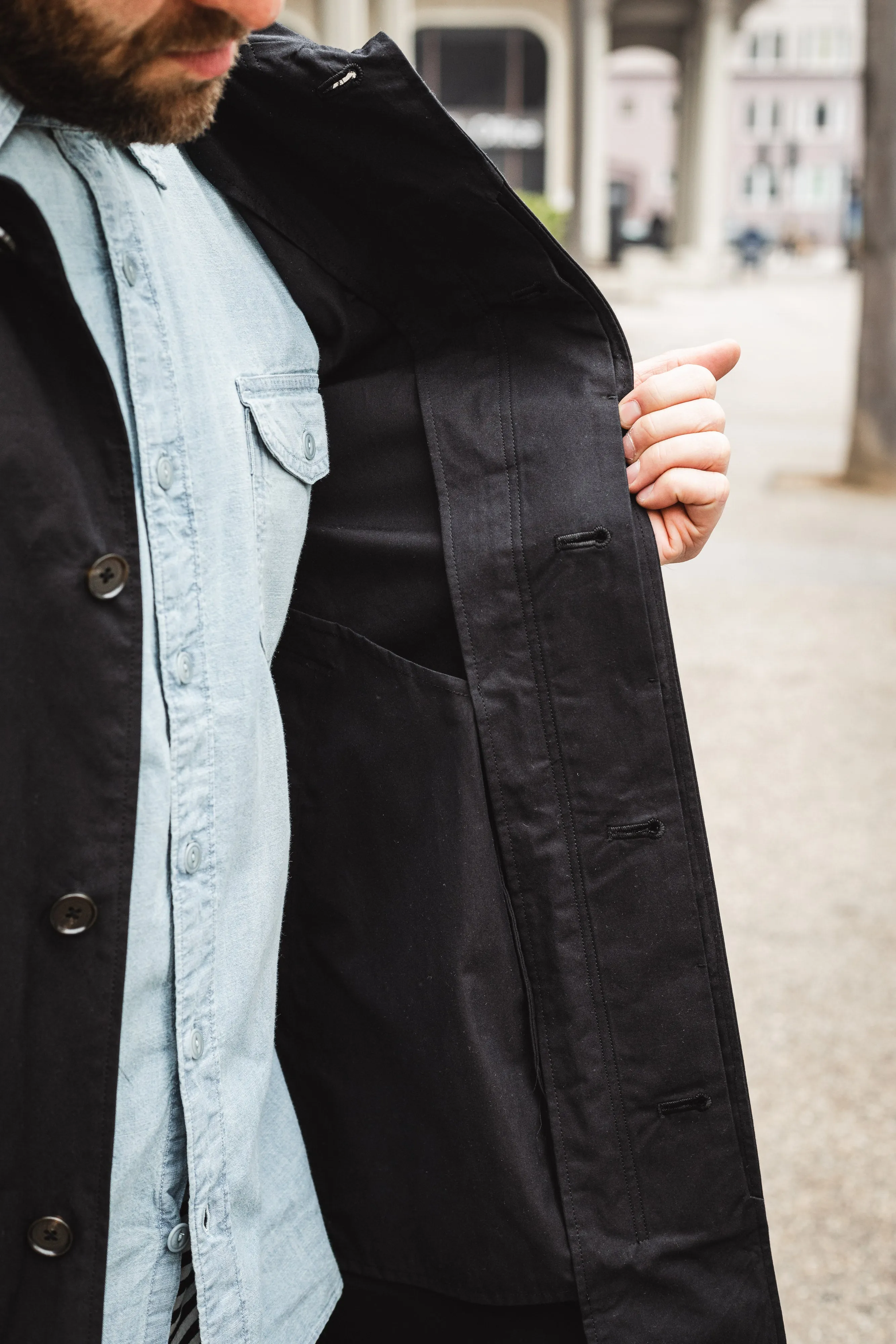 Momotaro Waterproof Trench Coat