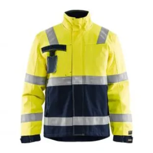 Multinorm&#x20;Winter&#x20;Jacket&#x20;4068&#x20;High&#x20;Vis&#x20;Geel&#x2F;Marineblauw&#x20;-&#x20;Bl&#xE5;kl&#xE4;der