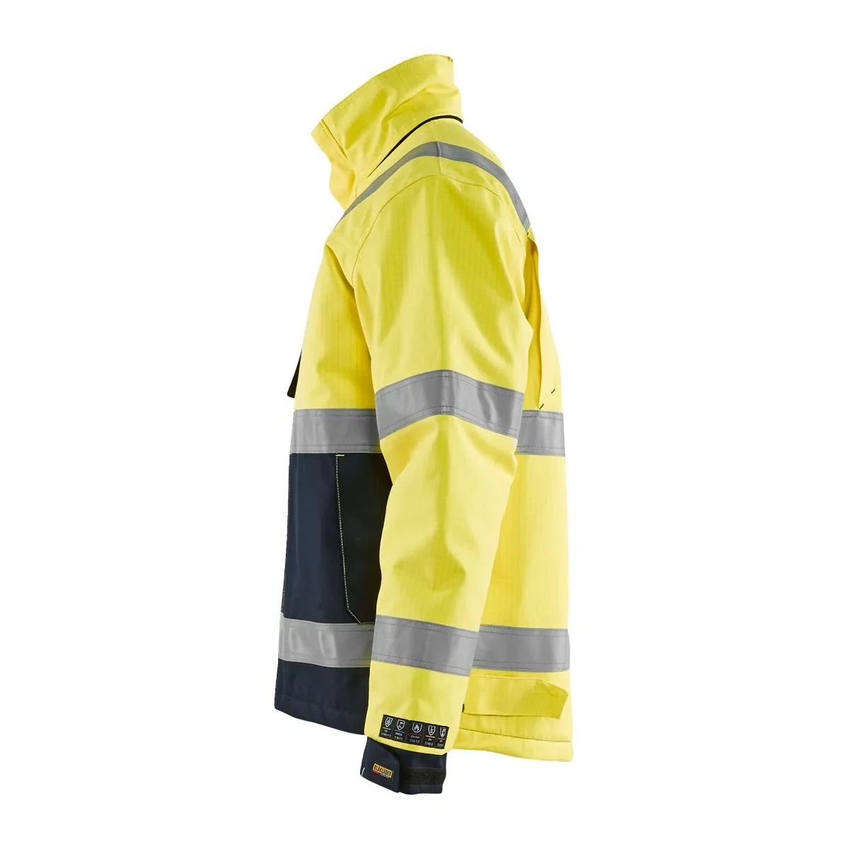 Multinorm&#x20;Winter&#x20;Jacket&#x20;4068&#x20;High&#x20;Vis&#x20;Geel&#x2F;Marineblauw&#x20;-&#x20;Bl&#xE5;kl&#xE4;der