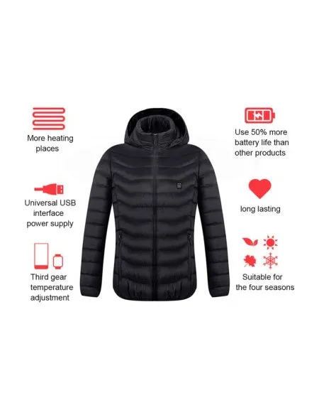 New Heated Jacket Coat: Stay Warm and Stylish in Cold Weather