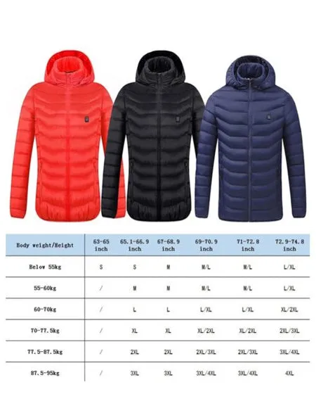 New Heated Jacket Coat: Stay Warm and Stylish in Cold Weather