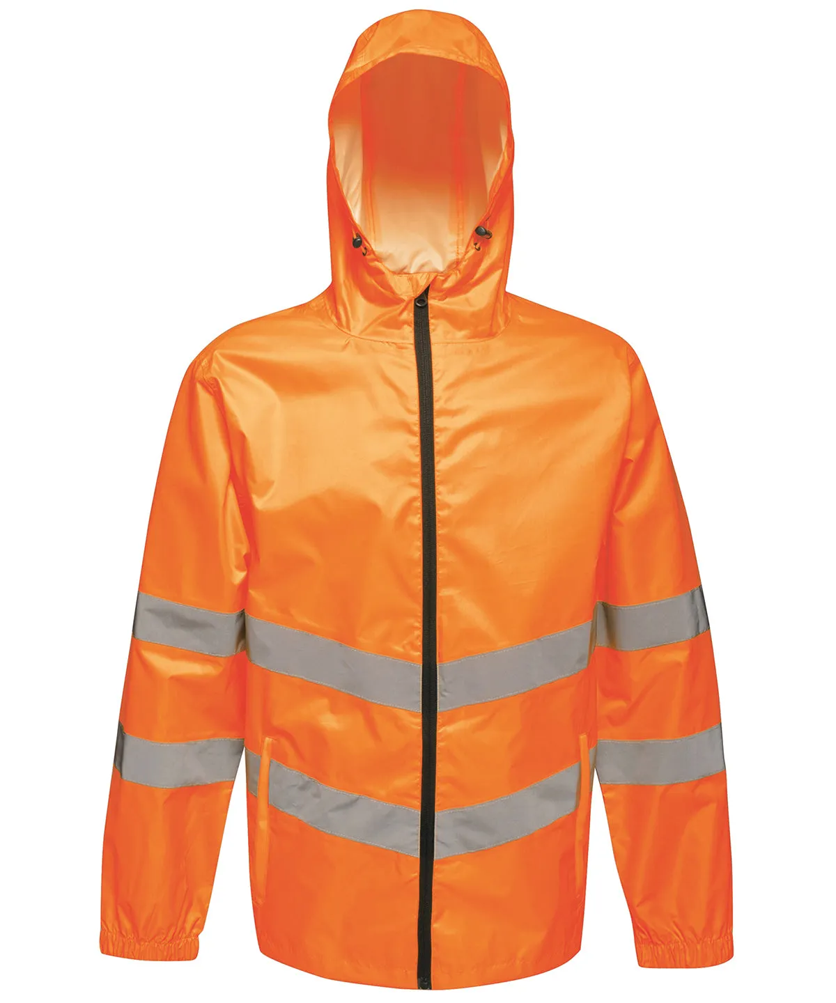 Orange - High-vis pro pack-away jacket