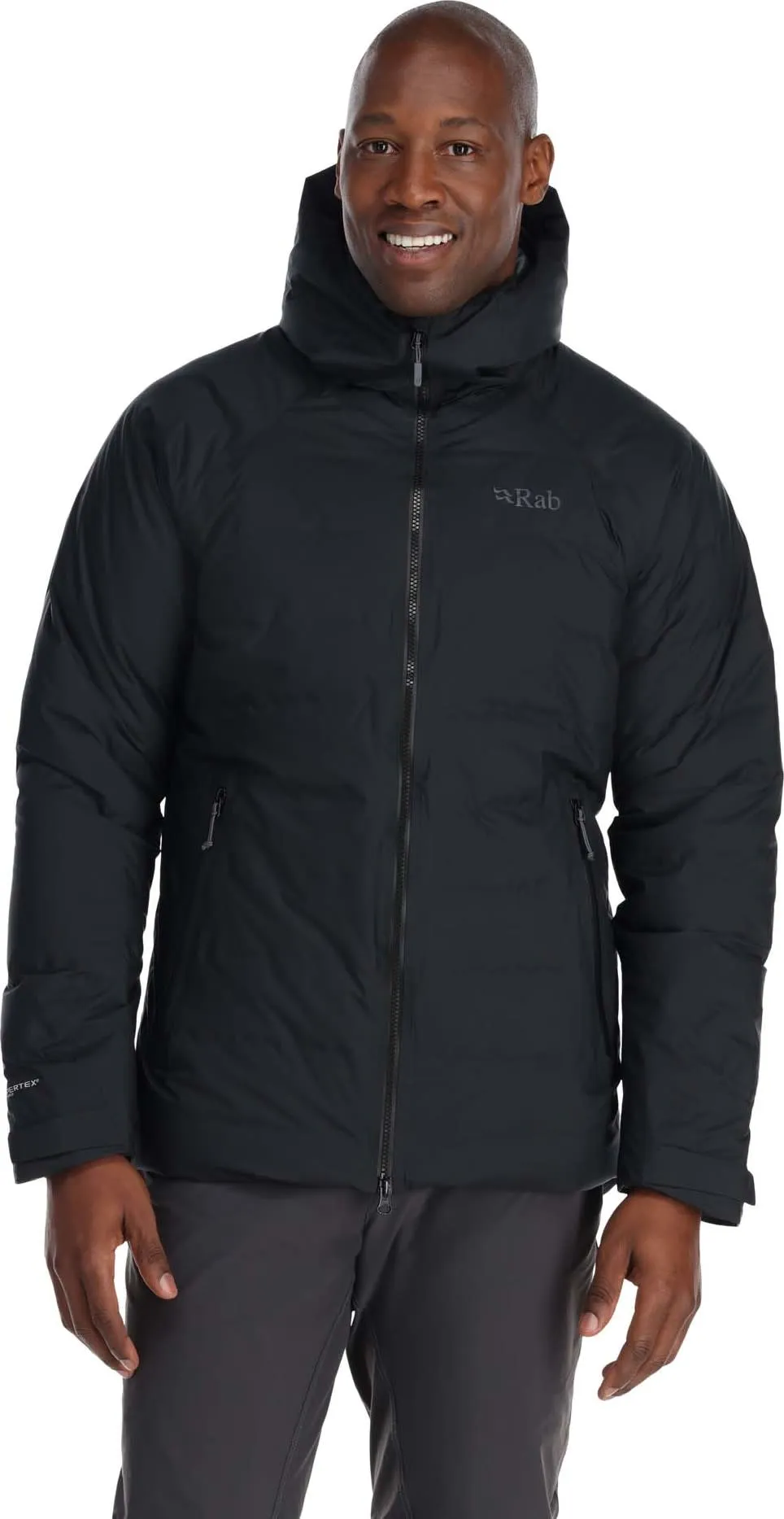 Rab Men&#x27;s Valiance Waterproof Down Jacket Black | Buy Rab Men&#x27;s Valiance Waterproof Down Jacket Black here | Outnorth