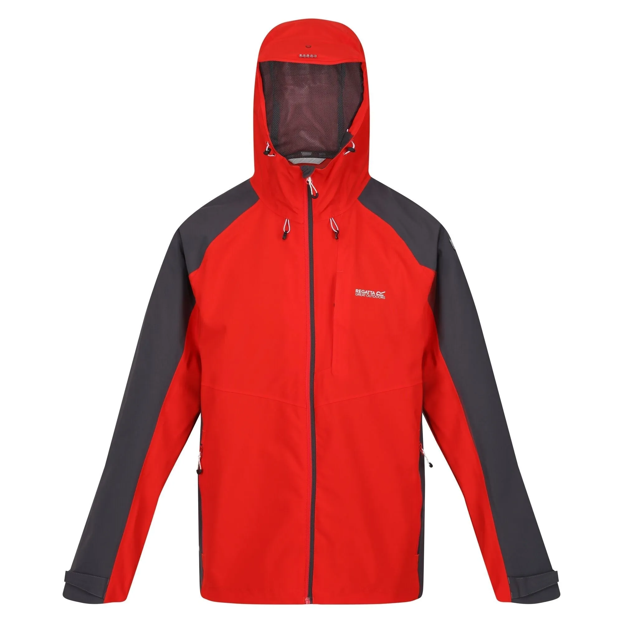 Regatta Mens Britedale Waterproof Breathable with LED Torch Jacket