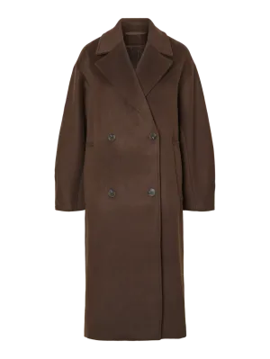 SLFELENORA WOOL COAT | COFFEE BEAN