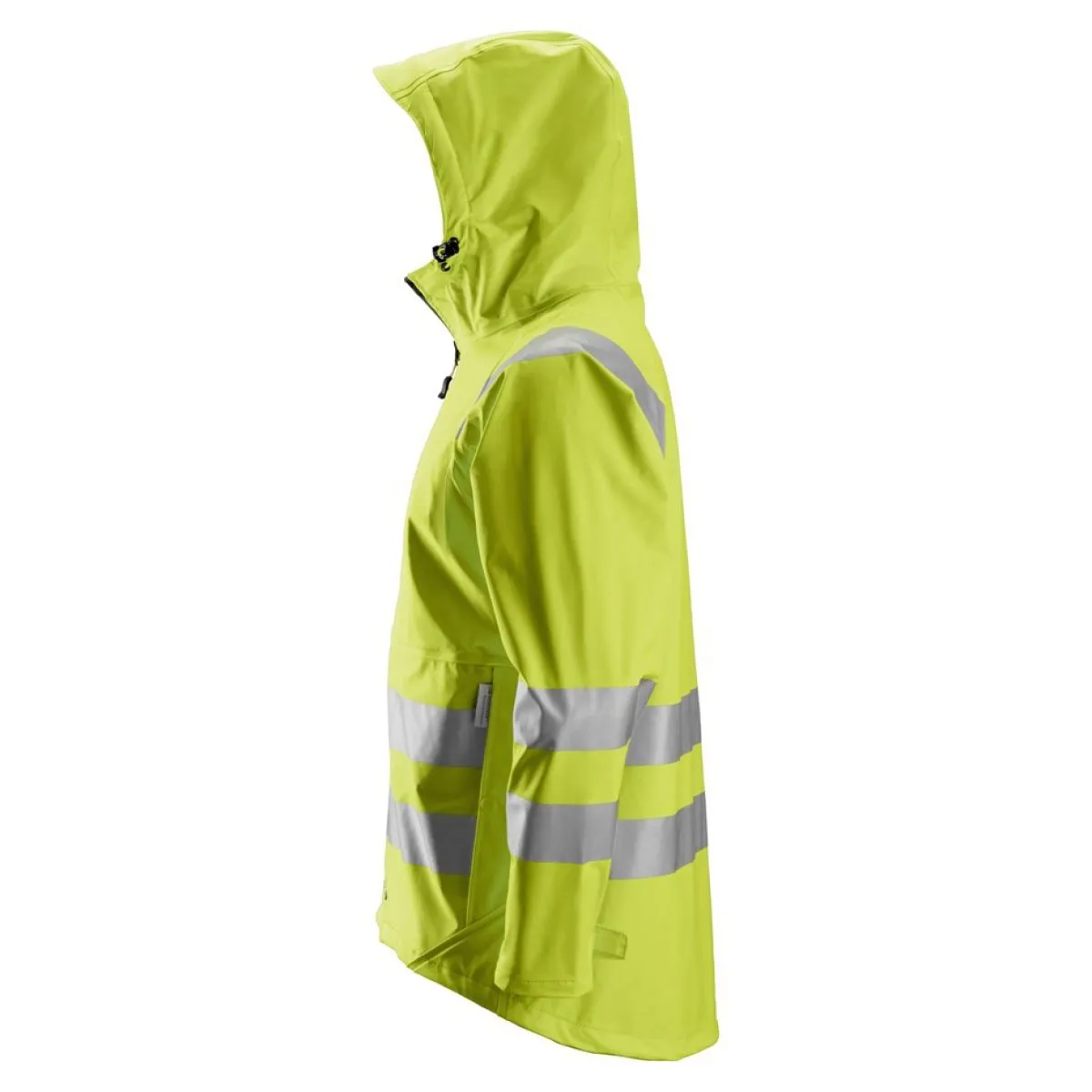 Snickers&#x20;8233&#x20;Rain&#x20;Jacket&#x20;High-Vis,&#x20;Class&#x20;3&#x20;PU