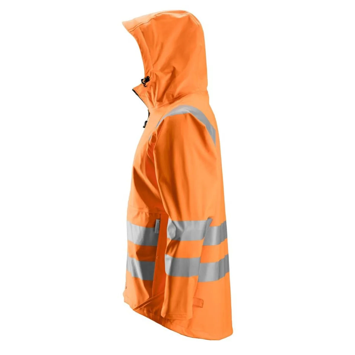 Snickers&#x20;8233&#x20;Rain&#x20;Jacket&#x20;High-Vis,&#x20;Class&#x20;3&#x20;PU