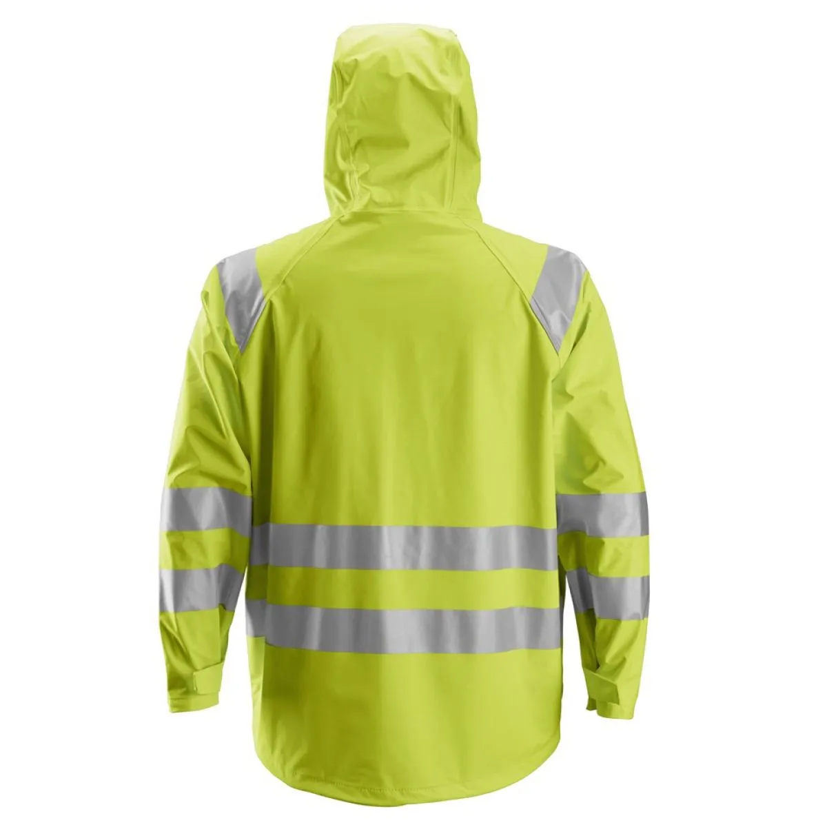 Snickers&#x20;8233&#x20;Rain&#x20;Jacket&#x20;High-Vis,&#x20;Class&#x20;3&#x20;PU