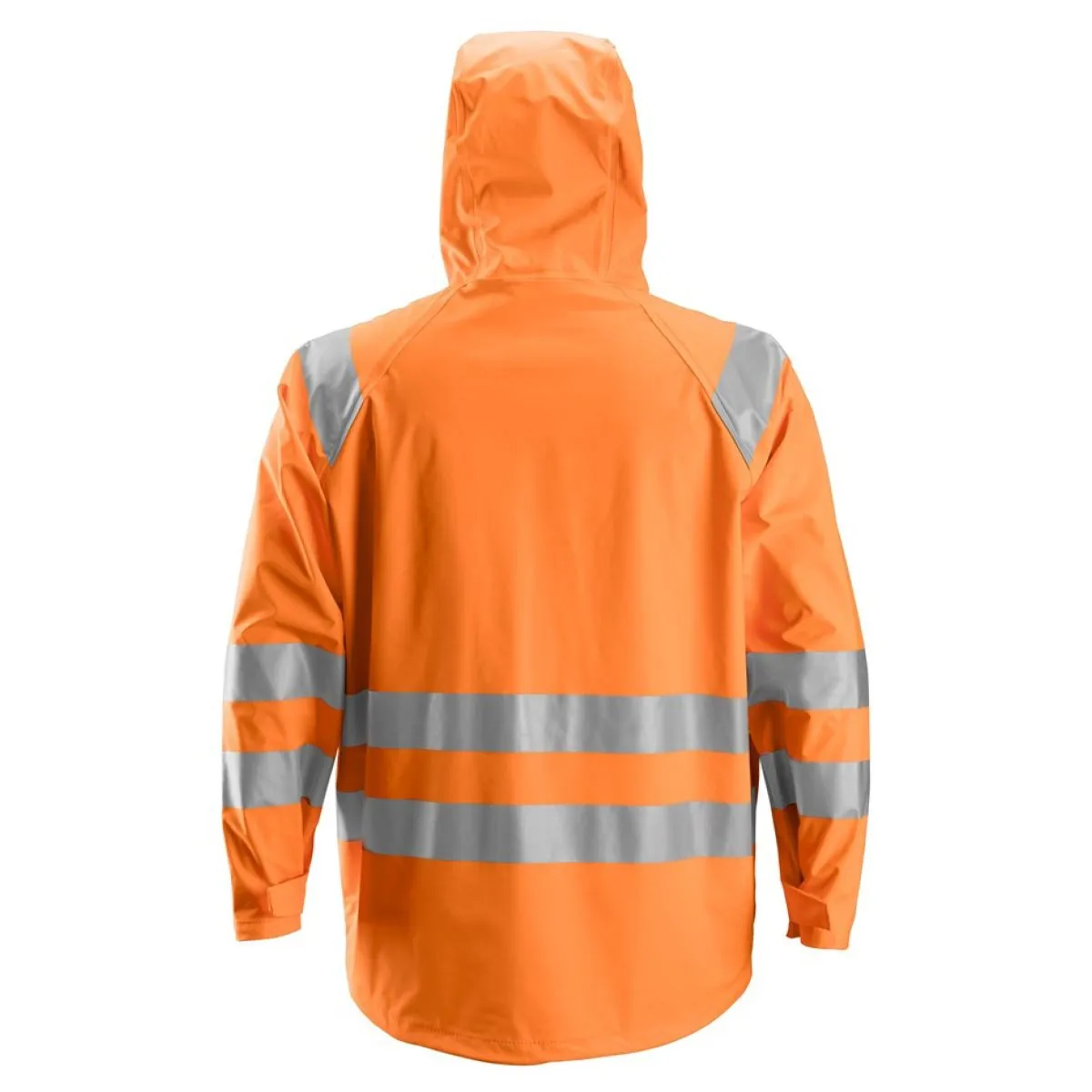 Snickers&#x20;8233&#x20;Rain&#x20;Jacket&#x20;High-Vis,&#x20;Class&#x20;3&#x20;PU