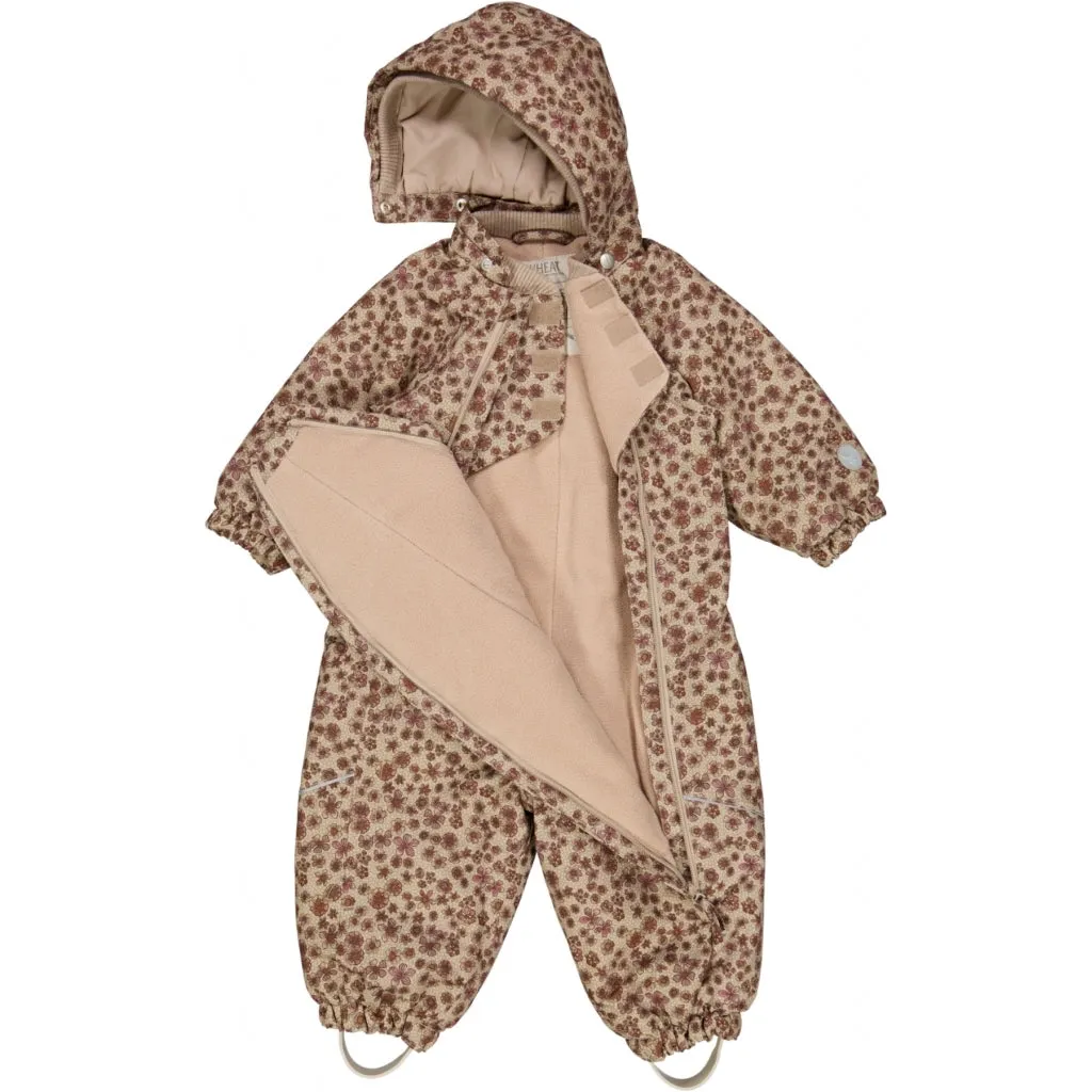 Snowsuit Adi Tech - winter blush flowers