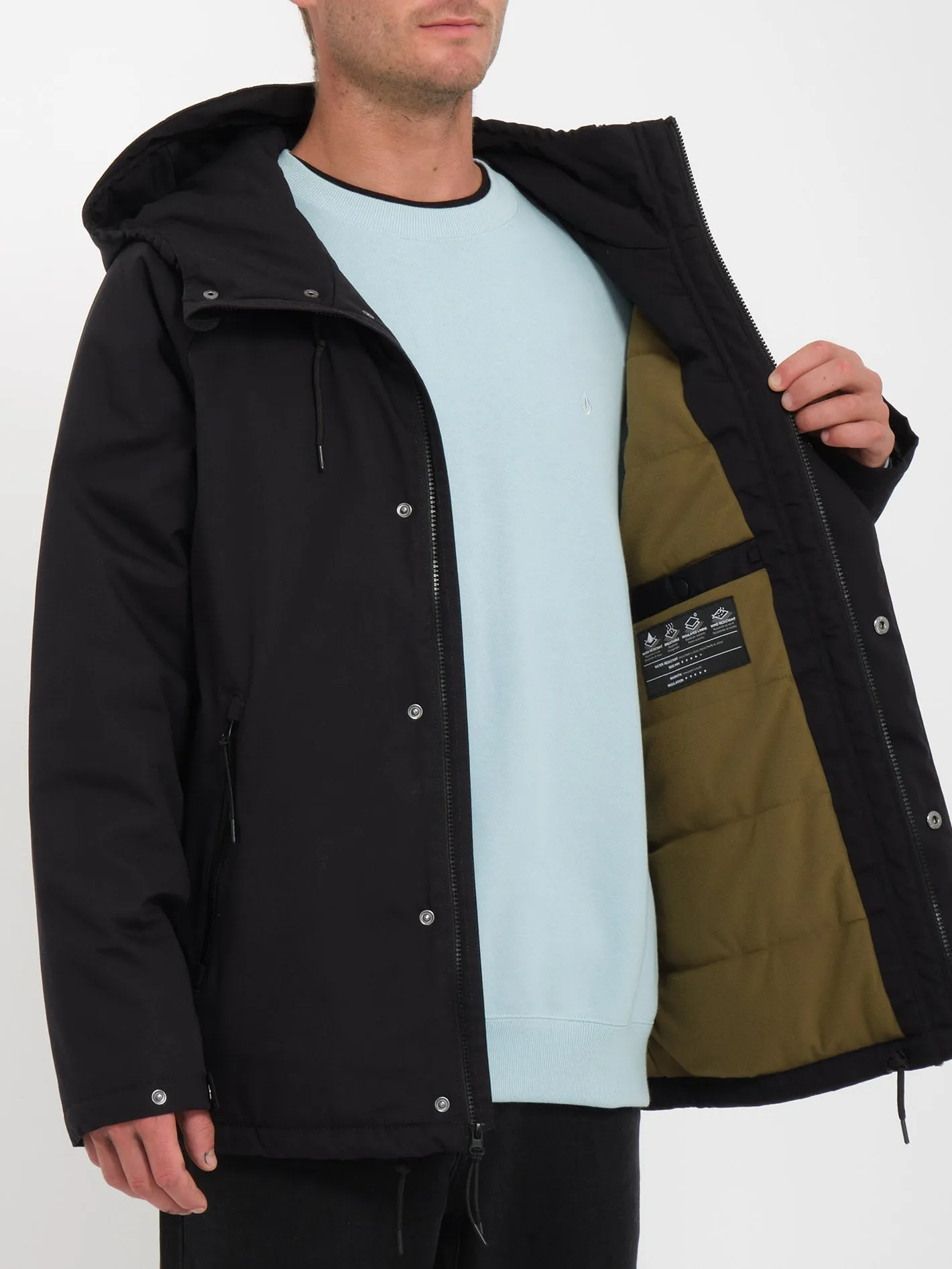 Stoke Stone Ii 5K Jacket - BLACK