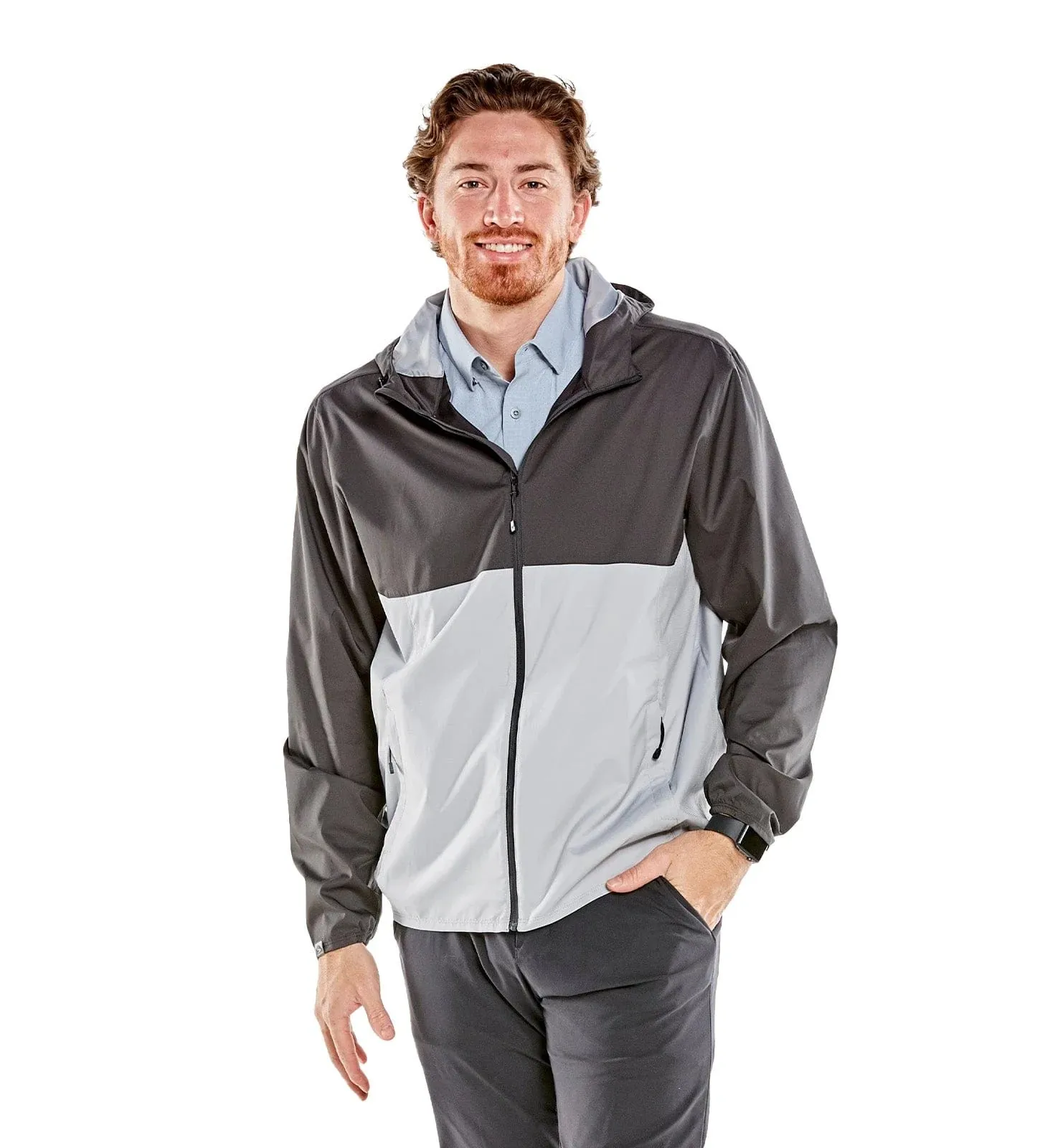 Storm Creek 10-Mile Idealist Hooded Windbreaker - Black (Men's Sizing)