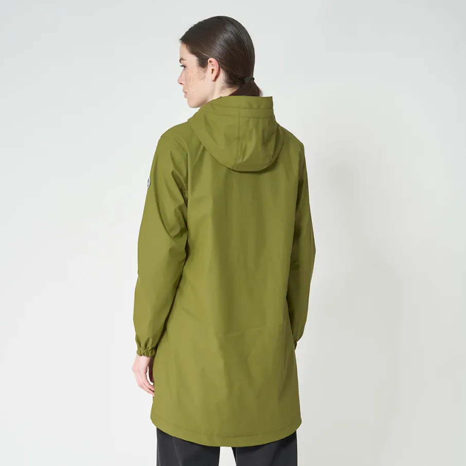 Tantä Rainwear Green Lined Raincoat