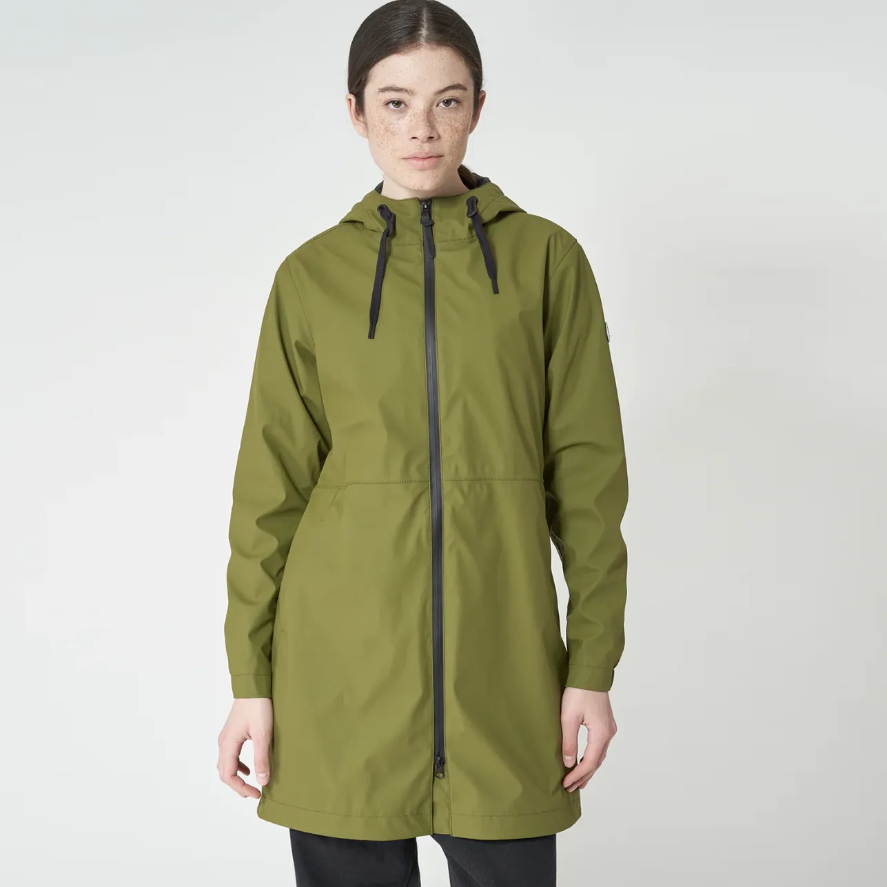 Tantä Rainwear Green Lined Raincoat