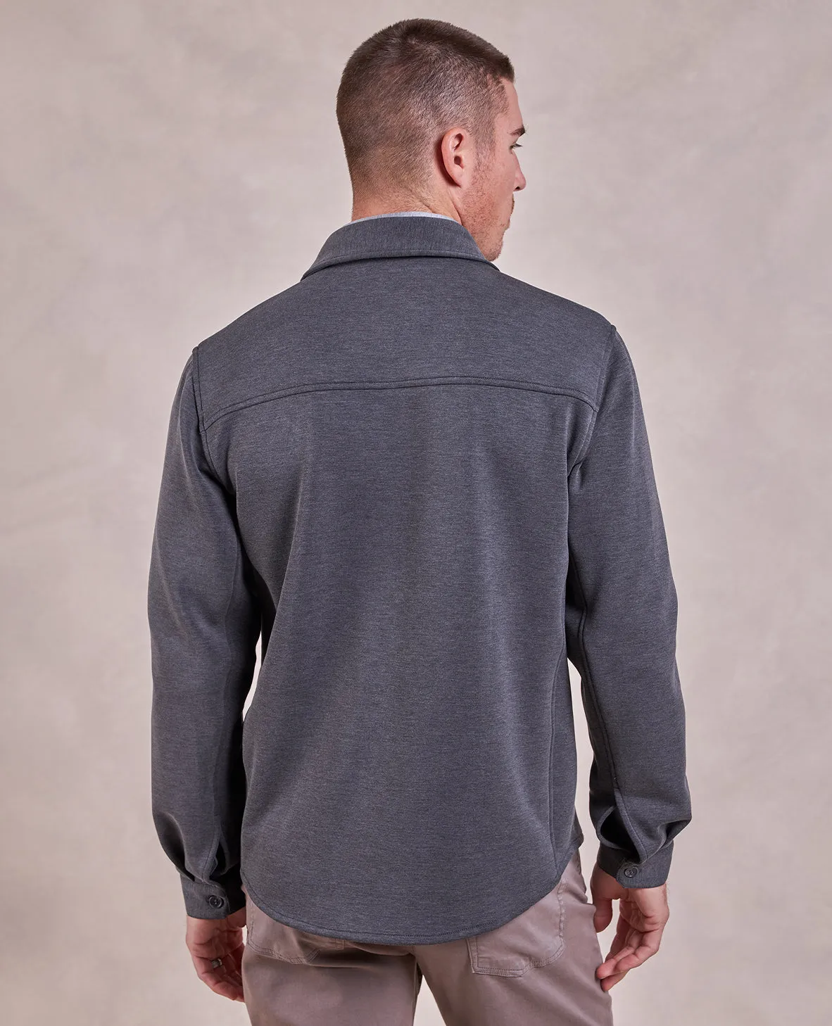 The Noah - Double Knit Chore Coat - Charcoal