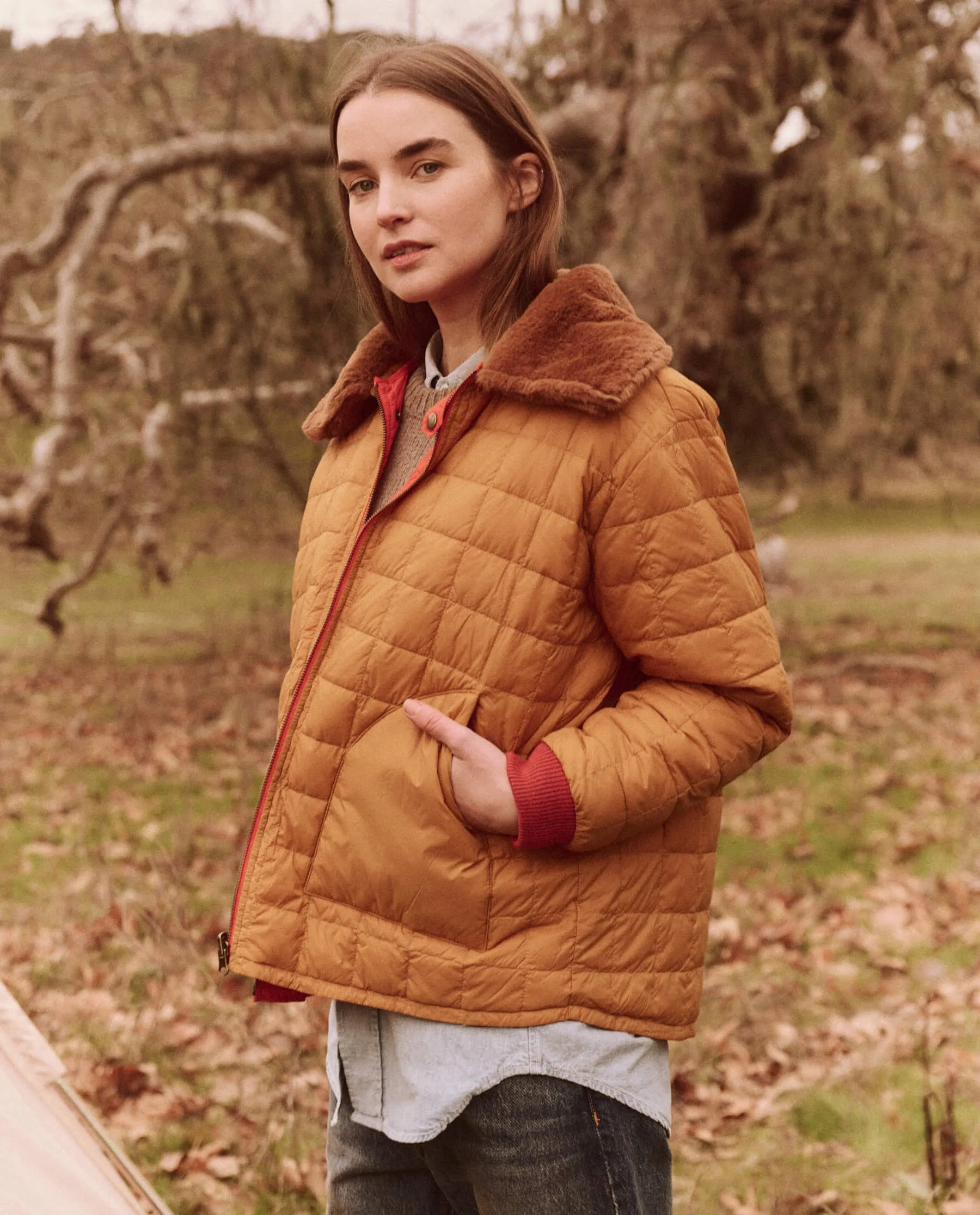 The Reversible Down Logger Puffer. -- Poppy and Amber