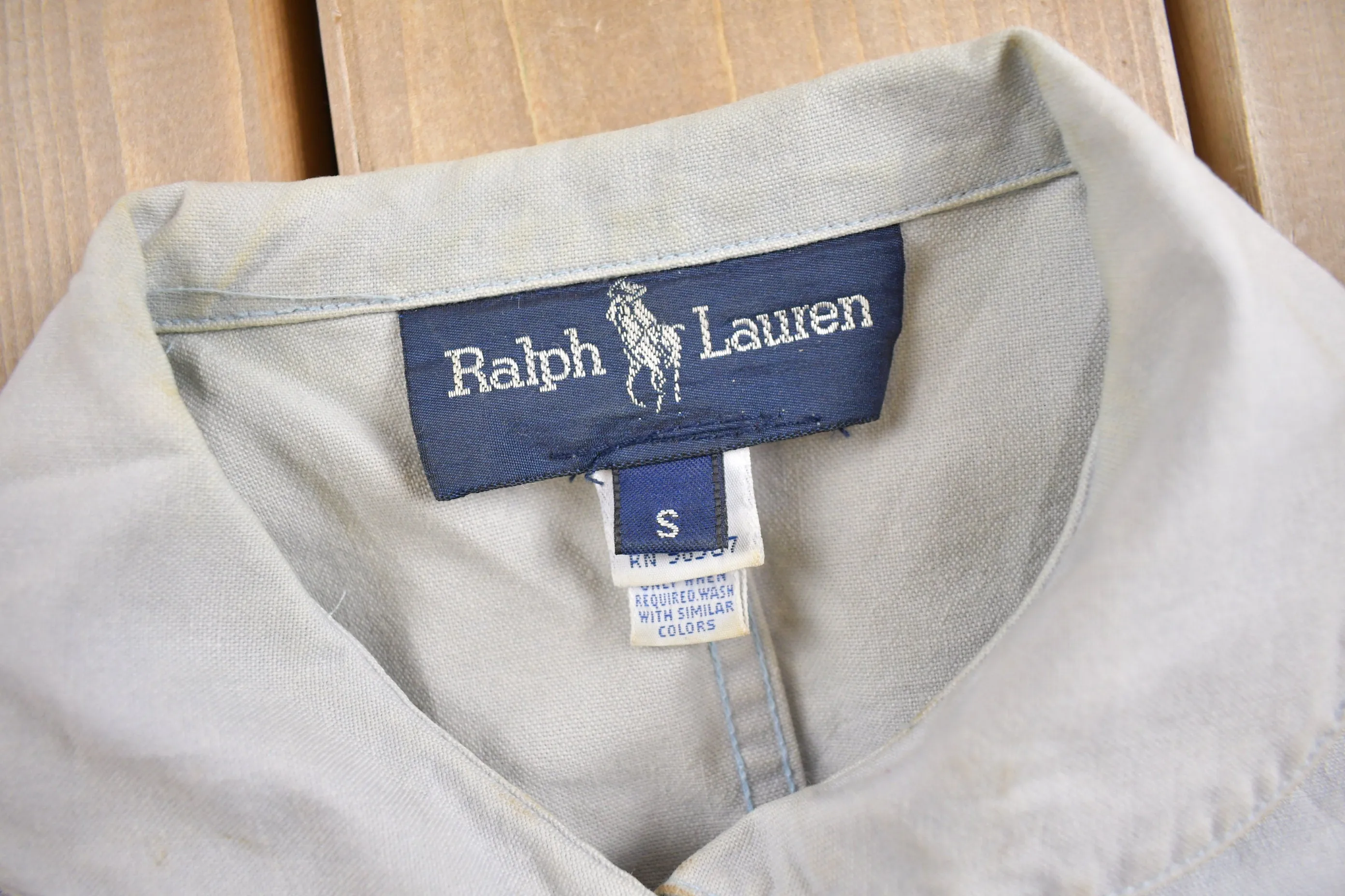 Vintage 1980s Ralph Lauren Lightweight Chore Coat