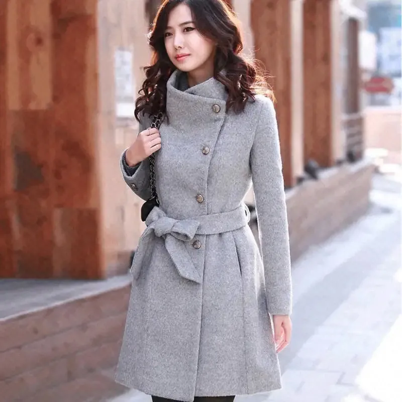 Winter Cashmere Long Women's Coat^