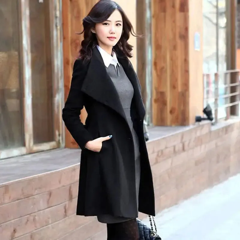 Winter Cashmere Long Women's Coat^