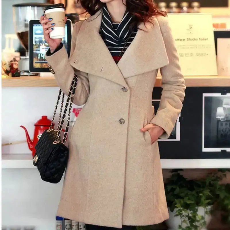 Winter Cashmere Long Women's Coat^