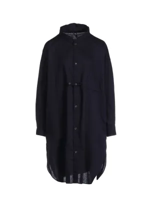 [Y's BORN PRODUCT] THIN COTTON TWILL SHIRT DRESS