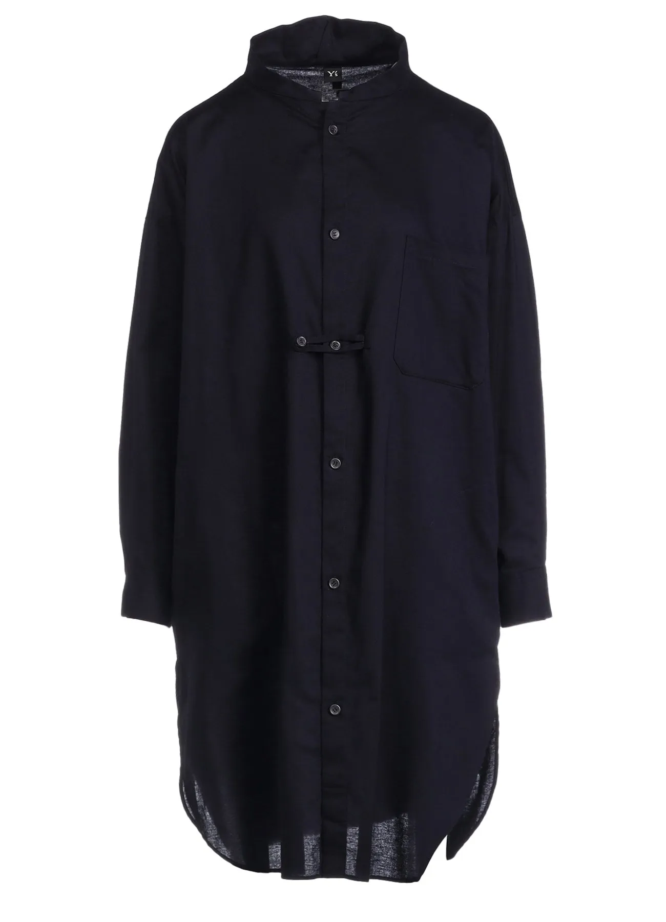 [Y's BORN PRODUCT] THIN COTTON TWILL SHIRT DRESS